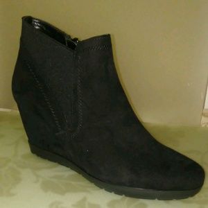 Black Suede Ankle Boots